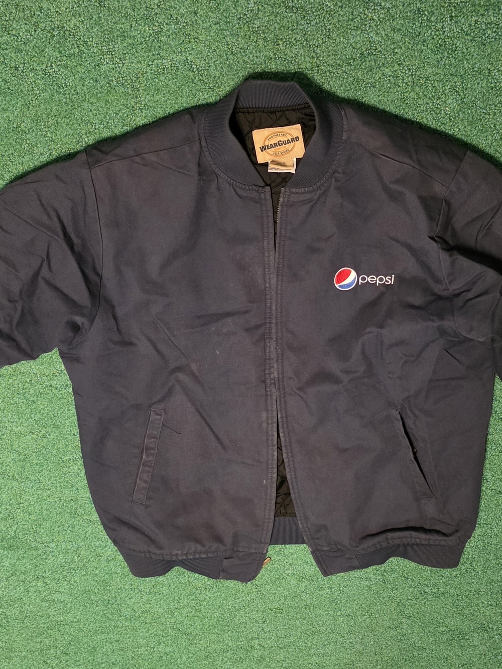 Pepsi Black Logo Bomber Jacket